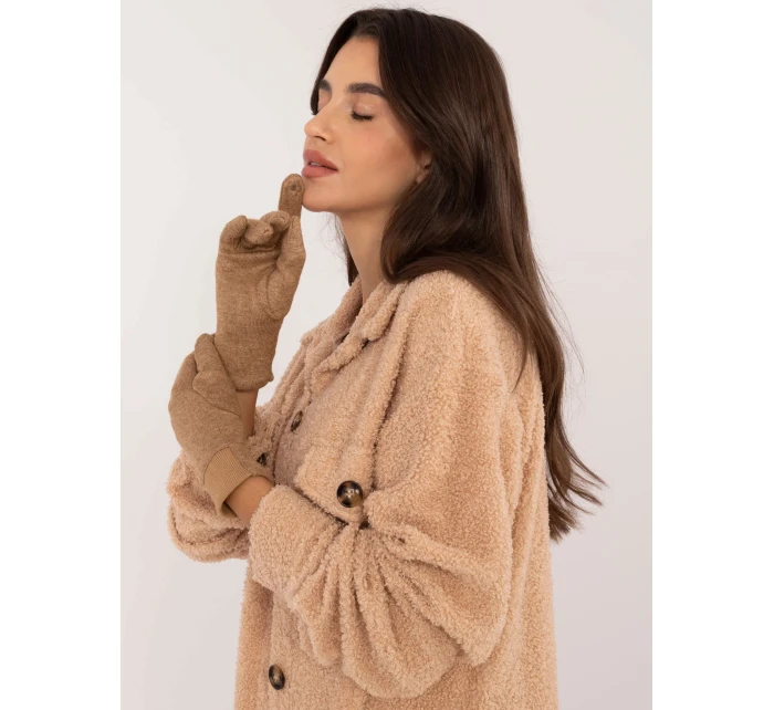 Rukavice AT RK model 20523762 camel - FPrice Rukavice AT RK model 20523762 camel - FPrice