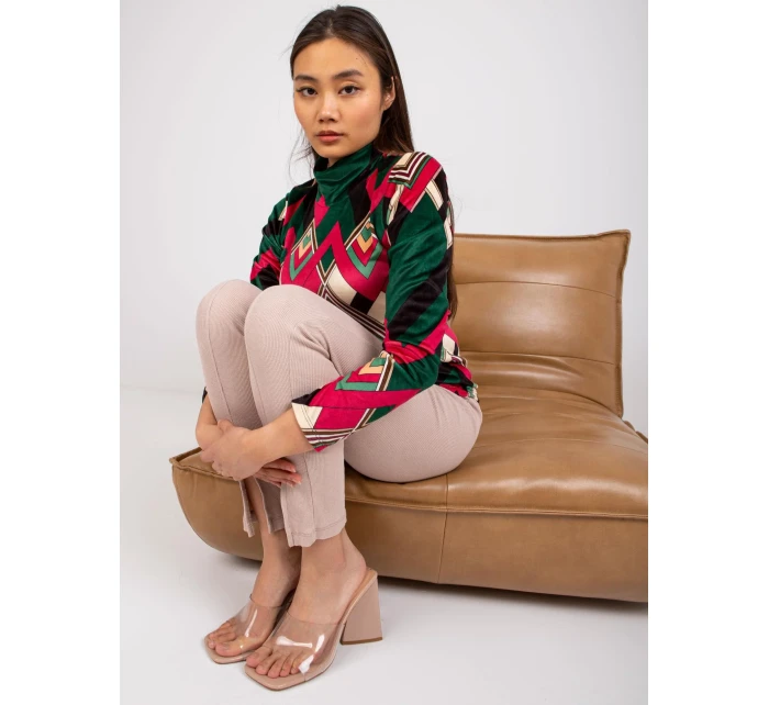 Halenka DHJ BZ N6118 2.24 tmavě zelená