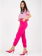 DHJ SP 15832 kalhoty.64 fuchsií