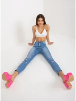 Džínové kalhoty NM SP model 18449609 modrá - FPrice Džínové kalhoty NM SP model 18449609 modrá - FPrice