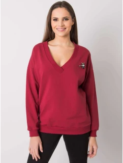 Mikina RV BL 7370.78P kaštanová