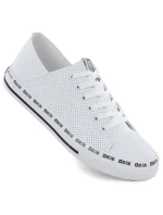 W model 22018124 bílé prolamované nízké tenisky - Big Star W model 22018124 bílé prolamované nízké tenisky - Big Star