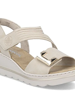 Sandały damskie na  model 22086974 - Rieker