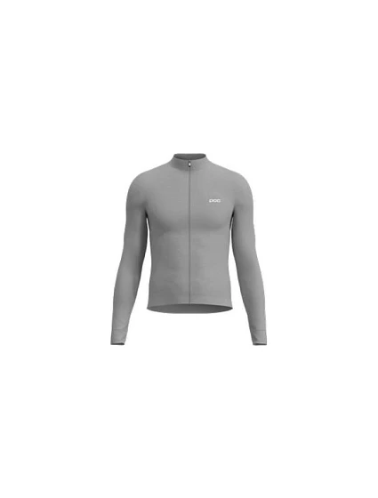 Cyklistické tričko POC M's Thermal Lite LS Jersey, šedé Cyklistické tričko POC M's Thermal Lite LS Jersey, šedé