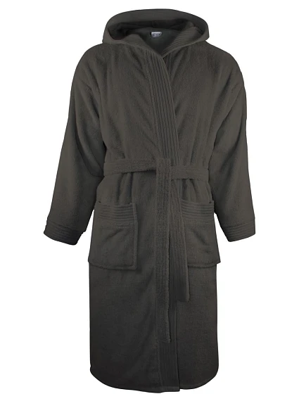 Bathrobe Župan s kapucí anthracite model 22526755 - The One Towelling Bathrobe Župan s kapucí anthracite model 22526755 - The One Towelling