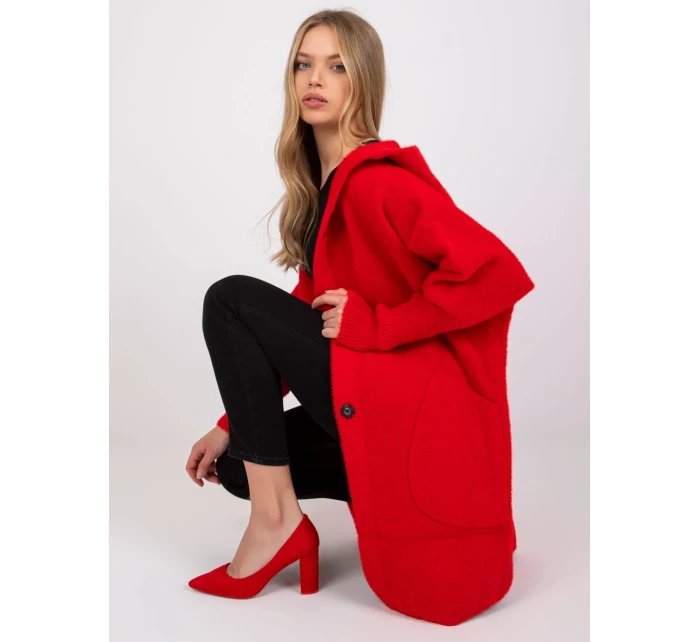 Dámský kabát MBM PL model 21954141 červený - FPrice
