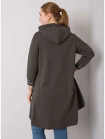 Dámská mikina RV BL 6849.63P tmavá khaki