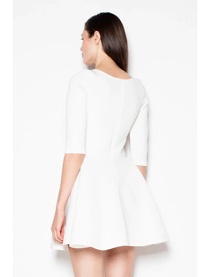 Dámské společenské šaty model 18543880 ecru - Venaton