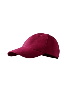 Unisex čepice 6P (granátová)
