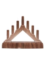 ADVENTNÍ KOSTEL 15.5x3.2x13.5CM 7 LED KLONY NA BATERIE dětské