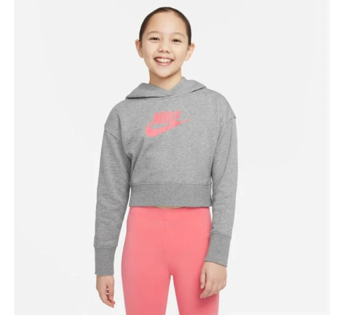 Dívčí mikina Sportswear Club Jr DC7210 092 - Nike