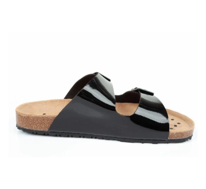 Sandály Black W pracovní žabky model 17524799 - Abeba Sandály Black W pracovní žabky model 17524799 - Abeba