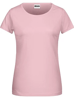 8007 Dámské tričko z bio bavlny model 22415460 soft pink - Daiber