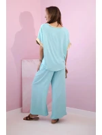 Viskózový komplet se zlatým lemováním mincovna Viskózový komplet se zlatým lemováním mincovna