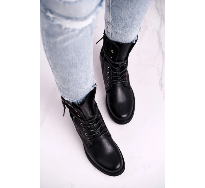 Dámské Kotníkové Boty Černé Perfecto Dámské Kotníkové Boty Černé Perfecto