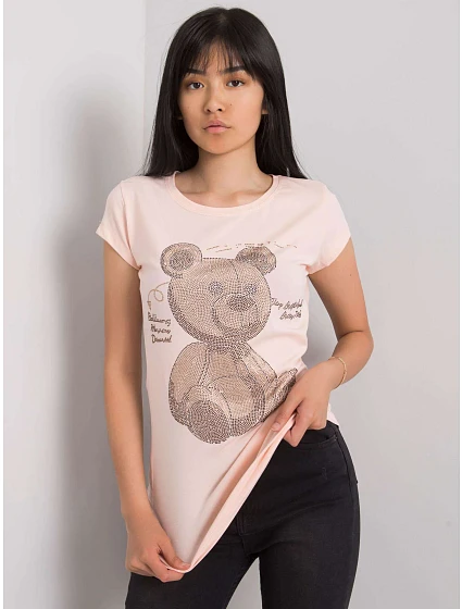 Tričko EM TS ES 21 model 15509230 světle růžová - FPrice Tričko EM TS ES 21 model 15509230 světle růžová - FPrice