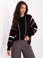 Sweter IT SW model 21393071 czarny - FPrice Sweter IT SW model 21393071 czarny - FPrice