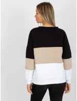 Mikina RV BL 8377.89 černá a béžová Mikina RV BL 8377.89 černá a béžová