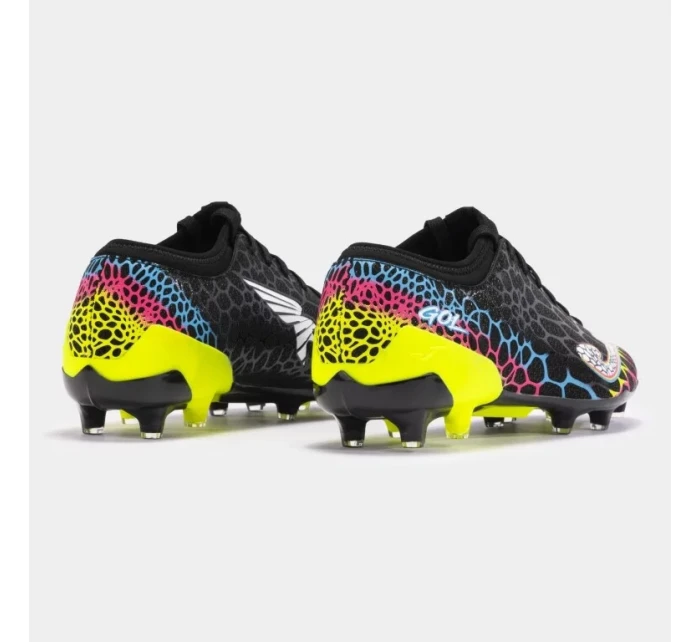 Pánské kopačky Joma Gol 2401 FG Black Lemon Fluor