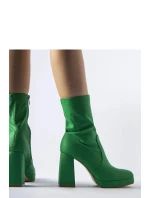 Boty na podpatku model 206496 Solea Boty na podpatku model 206496 Solea