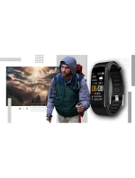 GIEWONT Smartwatch Black and White 2 Stripes GW200-2 GIEWONT Smartwatch Black and White 2 Stripes GW200-2