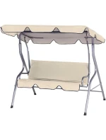BALKONOVÁ ZAHRADNÍ HOUPAČKA 3 OSOBY PÍSEK