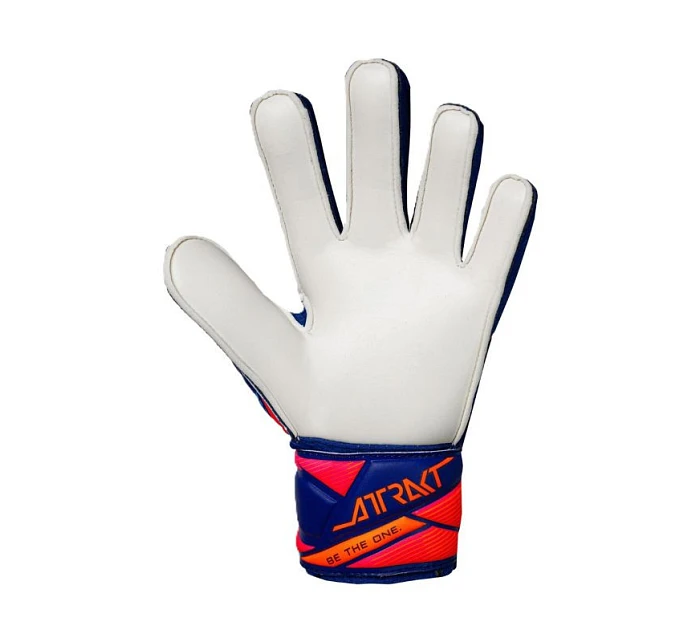Attrakt Solid Junior brankářské rukavice modré model 22057159 - Reusch Attrakt Solid Junior brankářské rukavice modré model 22057159 - Reusch