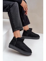 Dámské Sněhule Na Platformě D.Franklin DFSH370010 Černé