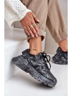 Dámské tenisky s na platformě černé model 21680934 - Boto Dámské tenisky s na platformě černé model 21680934 - Boto