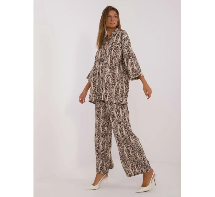 Sada DHJ KMPL 19589 1.75 černá a béžová