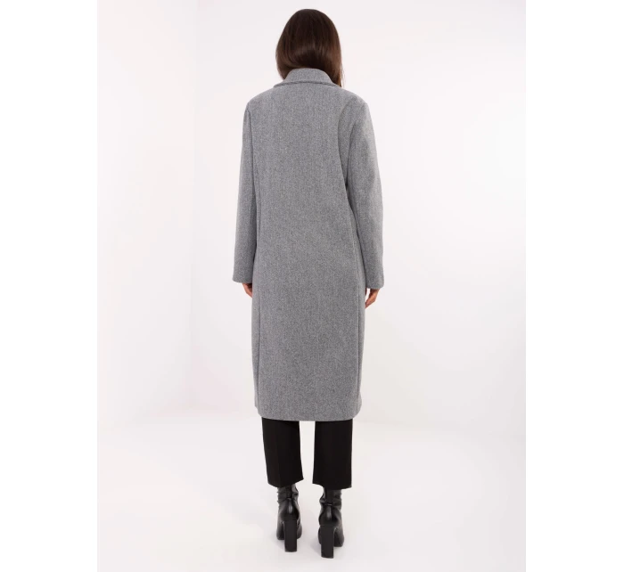 Płaszcz IT PL model 21302303 szary - FPrice Płaszcz IT PL model 21302303 szary - FPrice