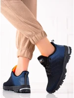 Pěkné dámské černé tenisky bez podpatku Pěkné dámské černé tenisky bez podpatku