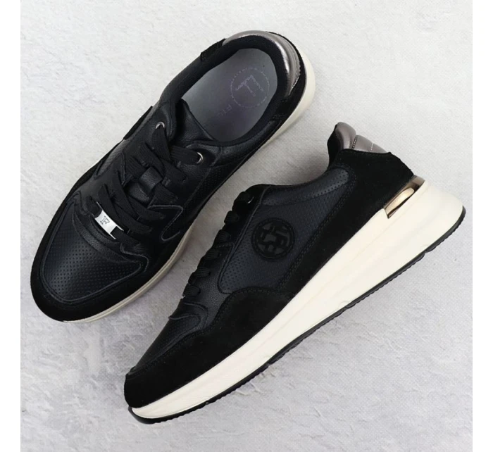 Dámské černé kožené polobotky Filippo DP7106/25 Dámské černé kožené polobotky Filippo DP7106/25