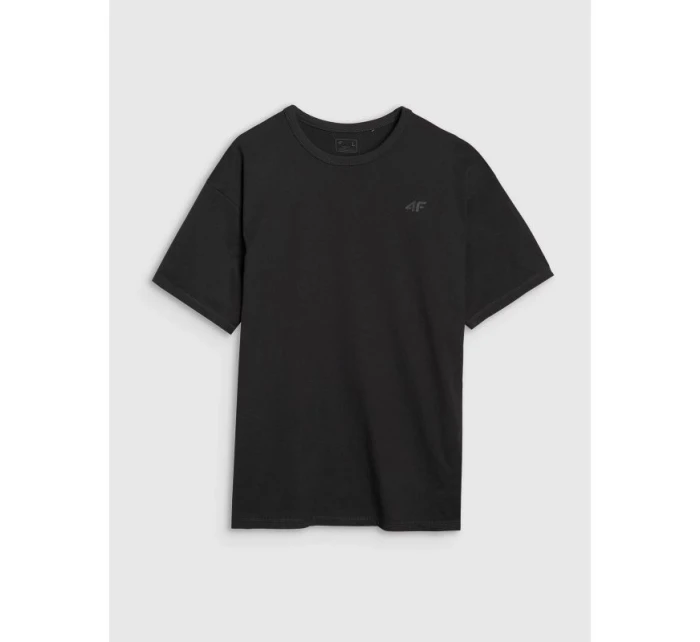 Pánské hladké tričko oversize model 21436928 - 4F