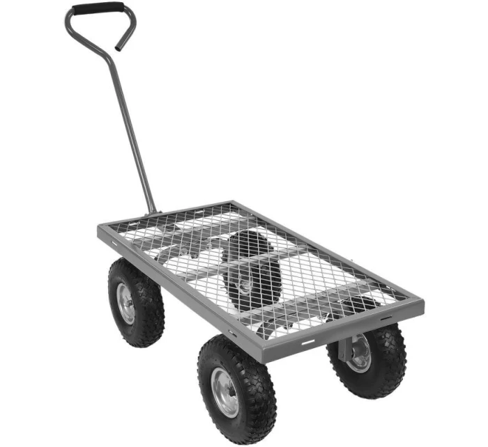 ZAHRADNÍ VOZÍK S PŘÍVĚSEM NA KOLEČKÁCH 270 KG