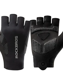 Cyklistické rukavice  krátké velikost: L černé model 22083536 - Rockbros