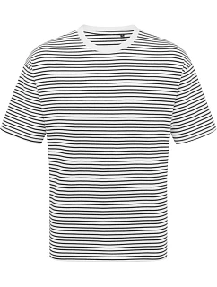 PR 020 Těžké unisex oversize tričko black/white stripe model 22461905 - Premier