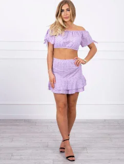model 18746819 sada ve fialové barvě - K-Fashion