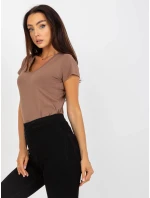Tričko B 012.83P hnědá