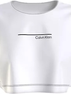 Dámské plavky BOX FIT CROP TOP KW0KW02478YCD - Calvin Klein