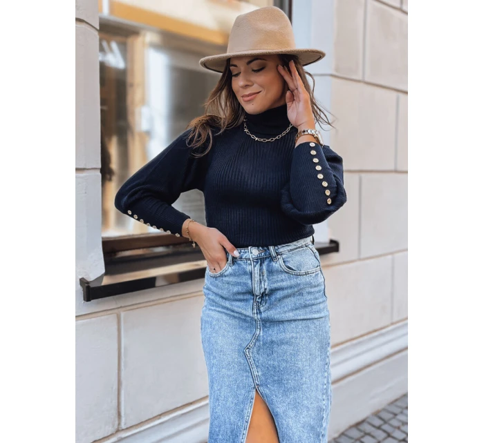 INGRIDA dámský svetr tmavě modrý Dstreet MY1437 INGRIDA dámský svetr tmavě modrý Dstreet MY1437