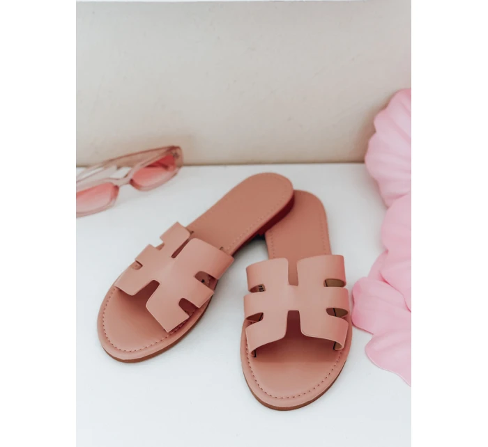 FLOREVA dámské žabky růžové FashionStreet ZY1001