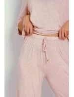 Dámské pyžamo Sara model 20864095 kr/r SXL Viskóza W25 - Taro
