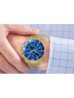 Pánské hodinky Chronograph Sapphire Gold Blue model 21807543 - Giewont Pánské hodinky Chronograph Sapphire Gold Blue model 21807543 - Giewont