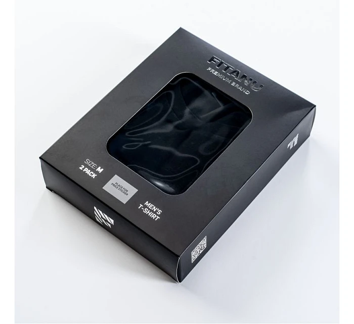 Pánské tričko s krátkým rukávem model 22056444 II 2 PACK - Fitanu Pánské tričko s krátkým rukávem model 22056444 II 2 PACK - Fitanu