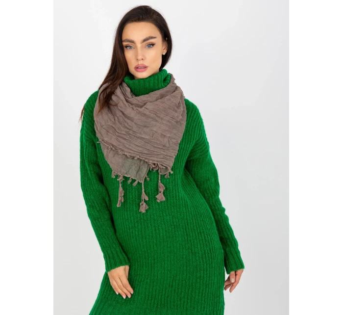 Šátek AT CH BF48172 hnědý Šátek AT CH BF48172 hnědý