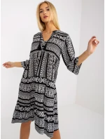 Šaty model 17408254 černobílé - FPrice
