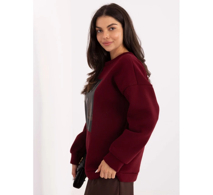 Mikina MI BL 4216 1.82 bordó