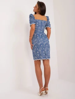 Dámské šaty LK SK 509404.20 tmavě modré - Lakerta