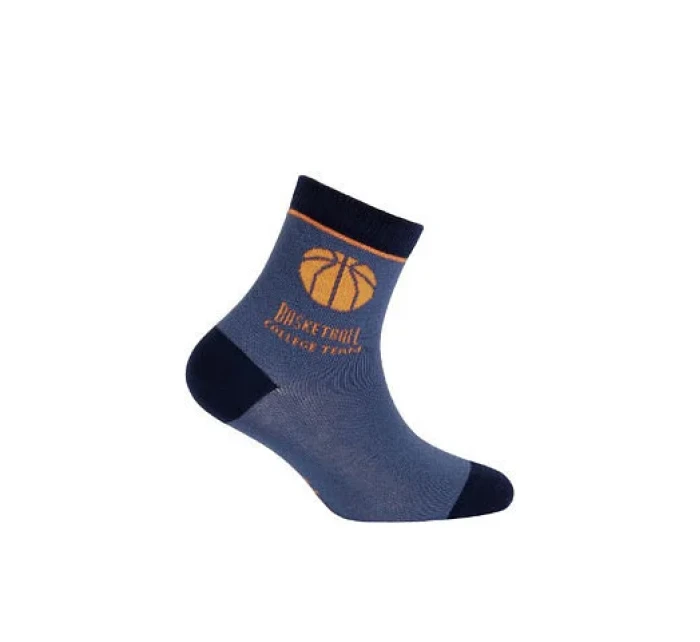 Skarpety  chłopięce wzorowane model 16127234 - Wola